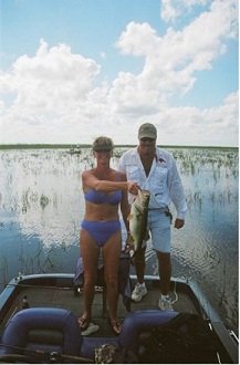 fishing orlando florida at lake toho with female